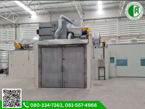 ติดตั้งเตาเผาโรงาน